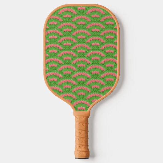 Natuur bogen pickleball paddle (Voorkant)