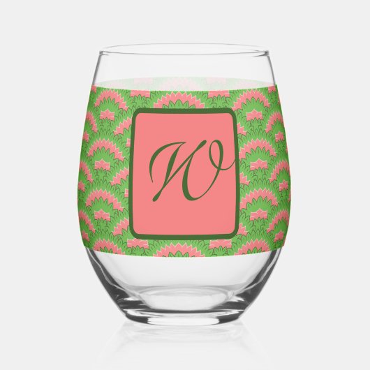 Natuur bogen wijnglas zonder voet (Voorkant)