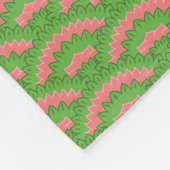 Natuur Boogjes Fleece Deken (Hoek)