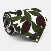 Natuur bos in het najaar stropdas (Opgerold)