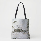 Natuur bos natuurlijke vogelboomstam tote bag (Voorkant)