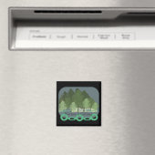 Natuur bos van bomen magneet (Insitu (Vaatwasser))