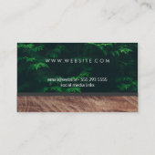 Natuur | Bos Visitekaartje (Achterkant)