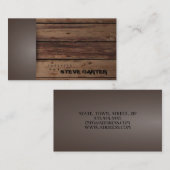 Natuur bosboombossen foresterbos Verkoop Visitekaartje (Voorkant / Achterkant)