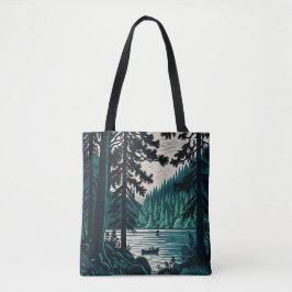 Natuur Bossen Bodenmeer Tote Bag
