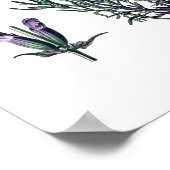 Natuur, botanische afdruk, bloemstuk van True Lave Poster (Hoek)