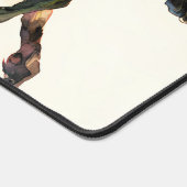 Natuur Botanische Bloemen Paardspringen Bureaumat (Hoek)