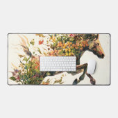 Natuur Botanische Bloemen Paardspringen Bureaumat (Keyboard & Muis)