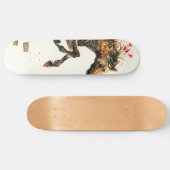 Natuur Botanische Bloemen Paardspringen Persoonlijk Skateboard (Horizontaal)