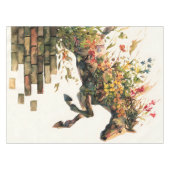 Natuur Botanische Bloemen Paardspringen Tafelkleed (Voorkant (Horizontaal))