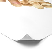 Natuur, botanische druk, artposter van Vitis Vinif Poster (Hoek)