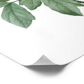 Natuur, botanische druk, poster van de bloem van P (Hoek)