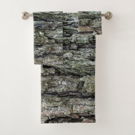 Natuur Botanische pijnboomschors Foto Bad Handdoek