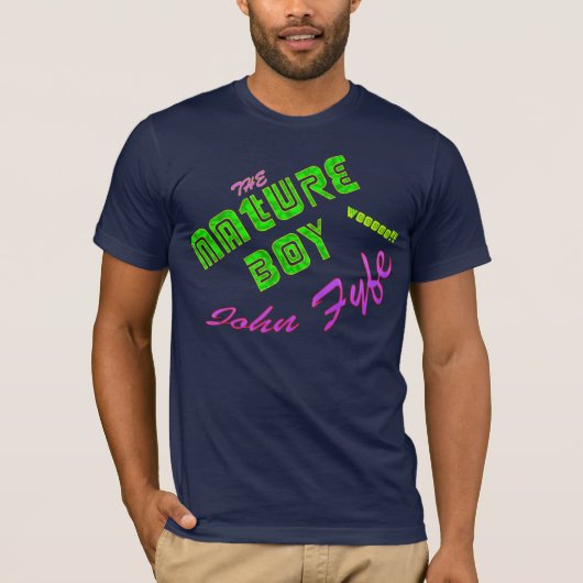 Natuur Boy John Fyfe T-shirt (Voorkant)