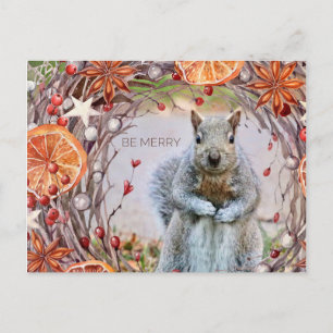 Natuur Briefkaart met kerstmis