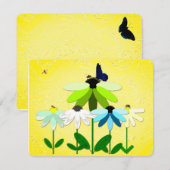 Natuur-briefkaart Notitiekaartje (Voorkant / Achterkant)