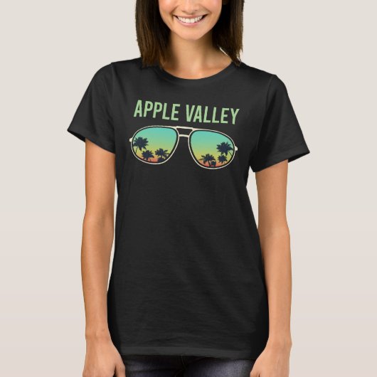 Natuur brillen - Apple Valley T-shirt (Voorkant)