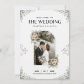 Natuur bruiloft kaart (Voorkant)