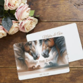 Natuur Bruin Bruin Save The Date Paarden