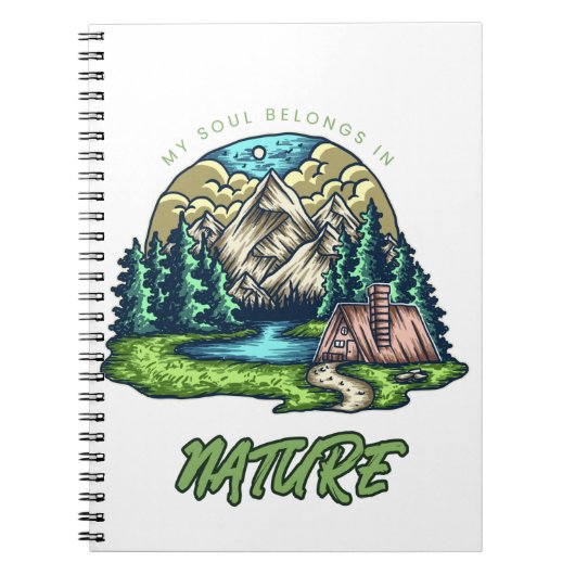 Natuur buitenshuis notitieboek (Voorkant)