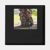 Natuur Bumpy Tree Sticker Magneet (Voorkant)