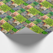 Natuur Cactus-Planten Cadeaupapier (Hoek)