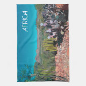 Natuur Cactus-Planten van het Afrikaanse woestijnl Theedoek (Verticaal)