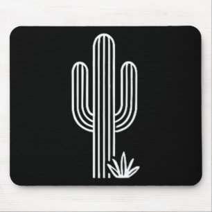 Natuur Cactussen Schattig Westerse Woestijn Plant Muismat