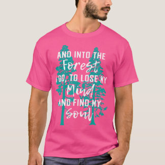 Natuur Cadeaus Camping Tshirt Hiker Gift In De Fo