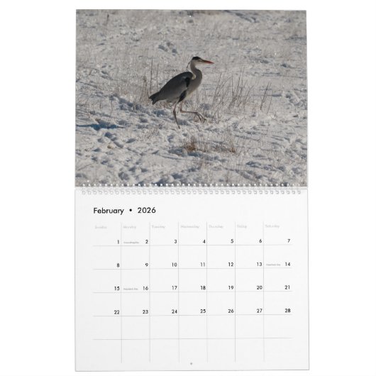 natuur Calender 2018 Kalender (Feb 2026)