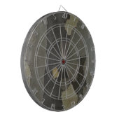 Natuur Camouflage Sycamore Bark Dart Board Dartbord (Voorkant Links)
