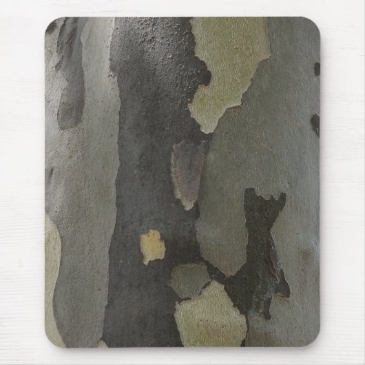 Natuur Camouflage - Sycamore Bark mousepad Muismat (Voorkant)