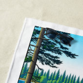 Natuur Camping Theme Tent in de Bossen Strandlaken (In situ)