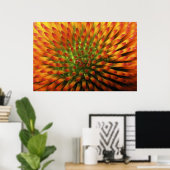 Natuur Candy Corn fine art print (Thuiskantoor)
