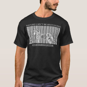 Natuur Cant Restocked Earth Zebra Zoökeeper Wildli T-shirt
