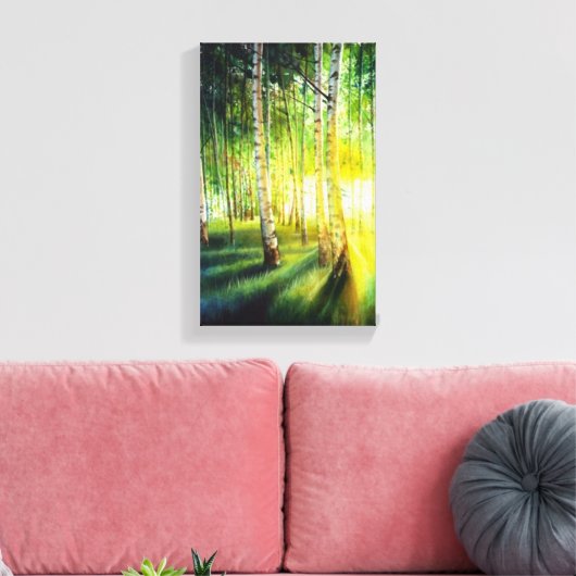 Natuur Canvas Afdruk (Insitu (Woonkamer))