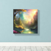 Natuur- Canvas (glans) (Insitu (Houten vloer))