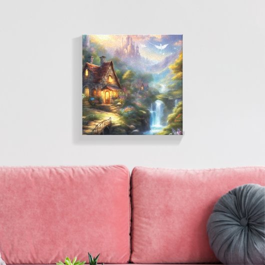 Natuur- Canvas (glans) Afdruk (Insitu (Woonkamer))