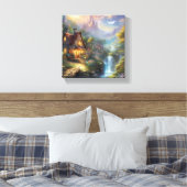 Natuur- Canvas (glans) Afdruk (Insitu (Slaapkamer))