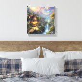 Natuur- Canvas (glans) Afdruk (Insitu (Slaapkamer))