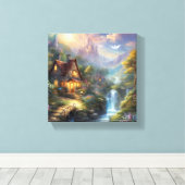 Natuur- Canvas (glans) Afdruk (Insitu (Houten vloer))