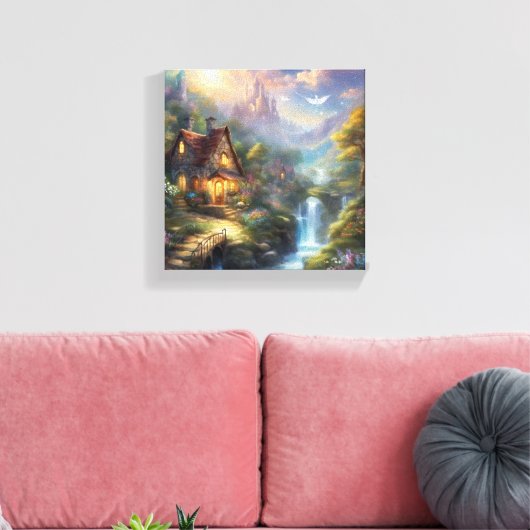 Natuur- Canvas (glans) Afdruk (Insitu (Woonkamer))