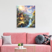 Natuur- Canvas (glans) Afdruk (Insitu (Woonkamer))