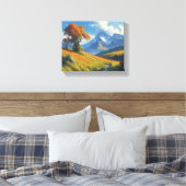 Natuur canvas Kunst (Insitu (Slaapkamer))