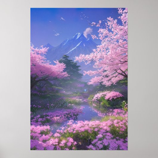 Natuur Canvas Poster (Voorkant)