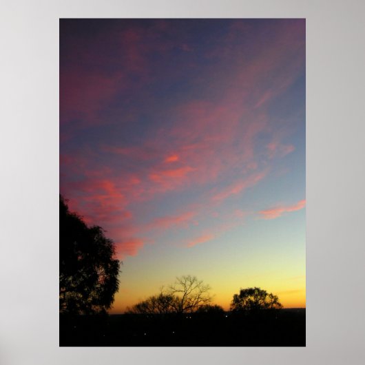 Natuur Canvas Poster (Voorkant)