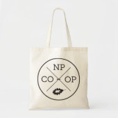Natuur Canvas tas puntcirkel ontwerp (Voorkant)