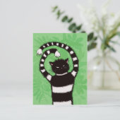 Natuur Cat Lover voor Kat Briefkaart (Staand voorkant)