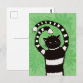 Natuur Cat Lover voor Kat Briefkaart (Voorkant / Achterkant)