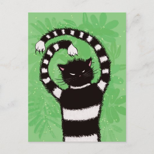 Natuur Cat Lover voor Kat Briefkaart (Voorkant)